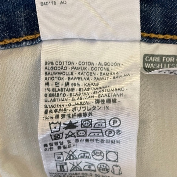 Levi's Stretch Denim Jean Shorts Summer Casual Women's 32 - Picture 7 of 9